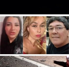 Três pessoas morrem após colisão frontal na BR-272 Foto 3 Fotos de Três pessoas morrem após colisão frontal na BR-272