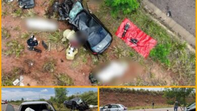 Fotos de Três pessoas morrem no choque entre veículos trecho da BR-487