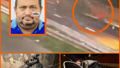 Fotos de Vídeo mostra dois carros e uma moto atropelando ciclista que morreu no Contorno Norte em Maringá - apenas um condutor parou para prestar socorro  