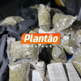 Adolescente de Sarandi é apreendido com quase 300 quilos de drogas entre Maringá e Floresta Foto 4 Fotos de Adolescente de Sarandi é apreendido com quase 300 quilos de drogas entre Maringá e Floresta