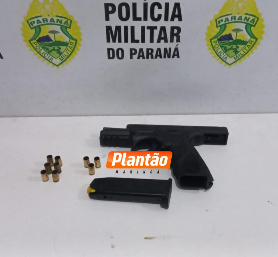 Fotos de CAC é preso após realizar disparos de arma de fogo em dois bairros de Maringá
