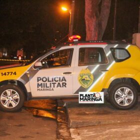 Fotos de Câmeras de segurança registram tentativa de homicídio em bar em Maringá