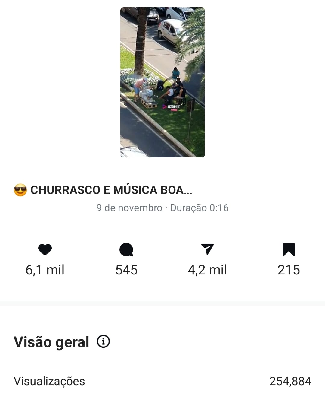 Churrasco no canteiro de avenida no centro de Maringá viraliza nas redes sociais Foto 1 Fotos de Churrasco no canteiro de avenida no centro de Maringá viraliza nas redes sociais