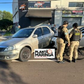 Fotos de Ciclista é atropelado e motorista é levado à delegacia por suspeita de embriaguez em Maringá