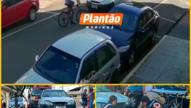 Fotos de Ciclista na contramão bate em carro e sofre ferimentos graves em Sarandi
