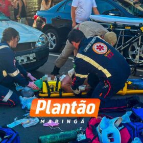 Ciclista na contramão bate em carro e sofre ferimentos graves em Sarandi Foto 6 Fotos de Ciclista na contramão bate em carro e sofre ferimentos graves em Sarandi