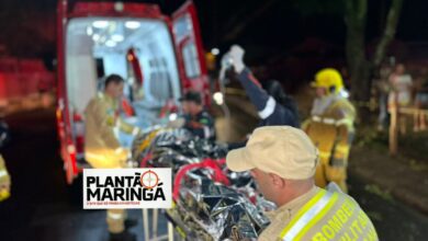 Fotos de Homem tem 99% do corpo queimado após explosão de kitnet em Maringá