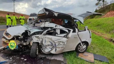 Fotos de Idoso morre e duas mulheres ficam feridas em grave acidente na PR-092
