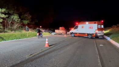 Fotos de Morre mulher vítima de acidente com moto na rodovia BR-487