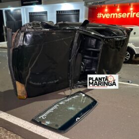 Fotos de Motorista embriagado provoca acidente e é preso em Maringá