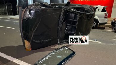 Fotos de Motorista embriagado provoca acidente e é preso em Maringá