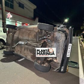 Fotos de Motorista embriagado provoca acidente e é preso em Maringá