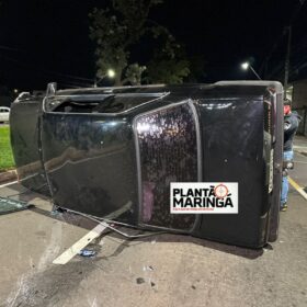 Fotos de Motorista embriagado provoca acidente e é preso em Maringá