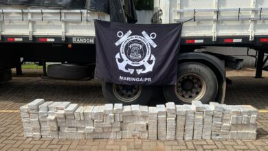 Fotos de Polícia Federal de Maringá apreende 332,6 kg de cocaína