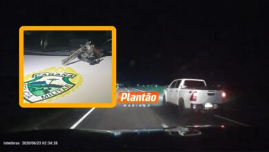 Fotos de Criminoso morre após perseguição policial e confronto armado com a equipe da Rotam da PRE de Maringá