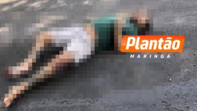 Fotos de Homem é executado a tiros no Contorno Sul de Maringá