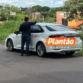 Fotos de Jovem de 26 anos executado no Contorno Sul em Maringá, tinha sido investigado em um triplo homicídio, onde pai, mãe e uma bebê de 45 dias foram executados em 2023