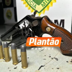 Fotos de Homem é preso pela Rotam de Sarandi com arma e drogas em show de Natal, em Marialva