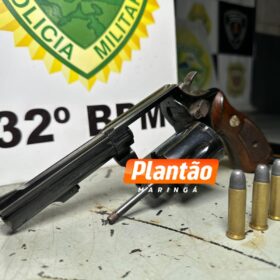Fotos de Homem é preso pela Rotam de Sarandi com arma e drogas em show de Natal, em Marialva