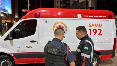 Fotos de Homem fica ferido depois de ser atacado com garrafa no centro de Maringá