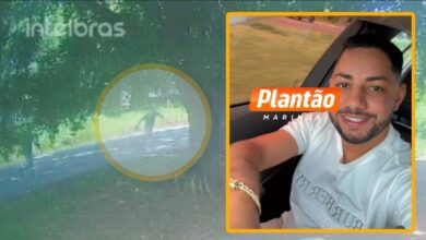 Fotos de Jovem de 26 anos executado no Contorno Sul em Maringá, tinha sido investigado em um triplo homicídio, onde pai, mãe e uma bebê de 45 dias foram executados em 2023