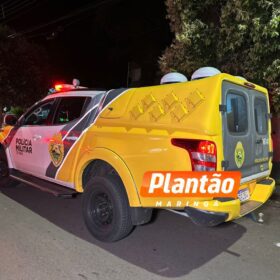Fotos de Criminosos atiram em residência de casal investigado por homicídio em Maringá