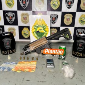 Polícia Militar apreende submetralhadora fabricada com impressora 3D em Sarandi Foto 1 Fotos de Polícia Militar apreende submetralhadora fabricada com impressora 3D em Sarandi