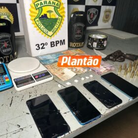 Fotos de Traficante é preso com drogas e arma de fogo em Sarandi