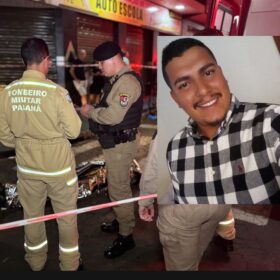 Fotos de Câmera registra colisão frontal entre motocicletas que matou motociclista