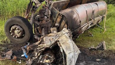 Fotos de Caminhão-tanque explode em acidente com três veículos e deixa dois mortos e nove feridos na BR-369
