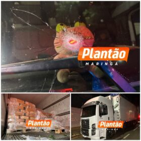Fotos de Caminhoneiro é sequestrado e amarrado em cativeiro durante assalto BR-376