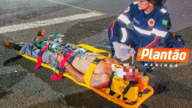 Fotos de Ciclista é intubado após ser atropelamento em Maringá