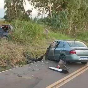 Fotos de Cinco pessoas morrem e três ficam feridas em acidente na PR-082