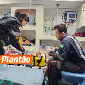 Fotos de Homem é brutalmente agredido a pauladas e a lajotadas em Sarandi