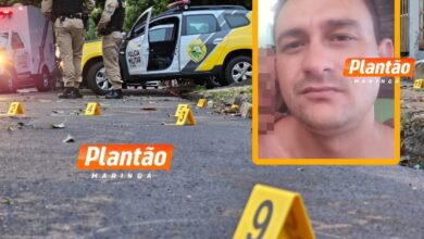 Fotos de Homem é executado com 14 tiros na frente da casa da mãe em Sarandi
