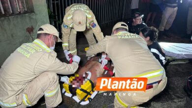 Fotos de Homem é intubado após ser agredido a marteladas em Maringá