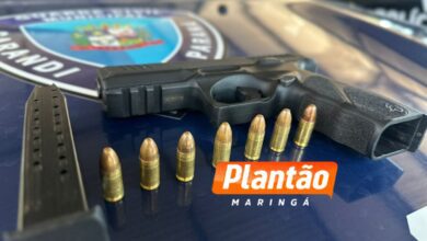 Fotos de Homem é preso com pistola 9mm em Sarandi e confessa usar arma para cometer assaltos