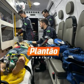 Fotos de Idoso de 75 anos morre após sofrer grave acidente em Maringá