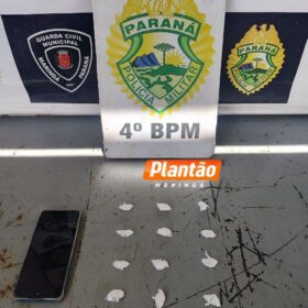 Fotos de Traficante é preso após perseguição e acidente em Maringá