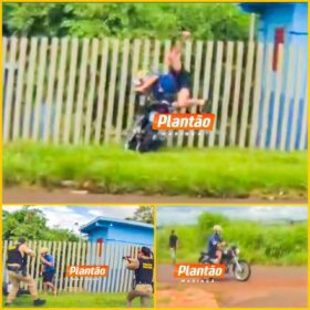 Fotos de Traficante é preso após perseguição e acidente em Maringá