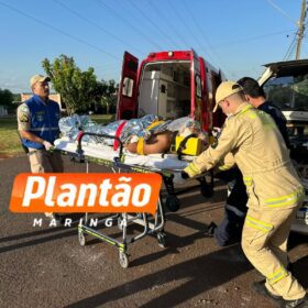 Trabalhador sofre queda em obra e é socorrido com ferimentos grave em Maringá Foto 3 Fotos de Trabalhador sofre queda em obra e é socorrido com ferimentos grave em Maringá
