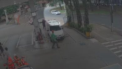 Fotos de VÍDEO: motorista atropela ciclista que se preparava para trilha, foge sem prestar socorro e acaba preso em Maringá