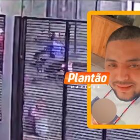 Fotos de Câmera registra homem com antecedentes criminais sendo executado a tiros enquanto andava de moto em Maringá