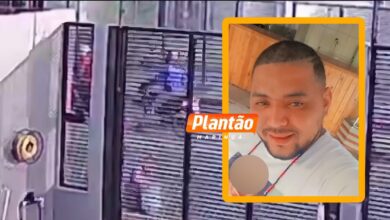 Fotos de Câmera registra homem com antecedentes criminais sendo executado a tiros enquanto andava de moto em Maringá