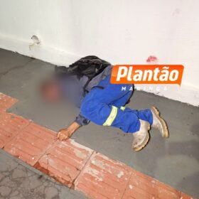 Fotos de Homem morto em Maringá é identificado; caso segue sob investigação