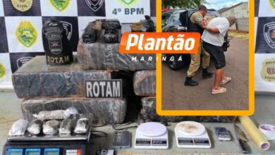 Fotos de Homem preso por invadir empresa para ameaçar ex-esposa em Maringá foi ouvido e liberado
