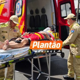 Fotos de Idoso é intubado após grave acidente em Maringá