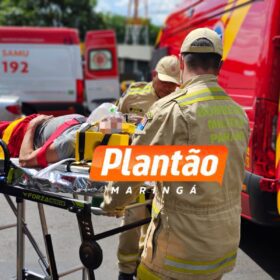 Fotos de Idoso é intubado após grave acidente em Maringá