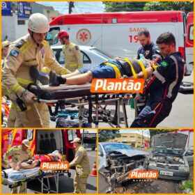 Fotos de Idoso é intubado após grave acidente em Maringá