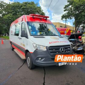 Fotos de Idoso é intubado após grave acidente em Maringá